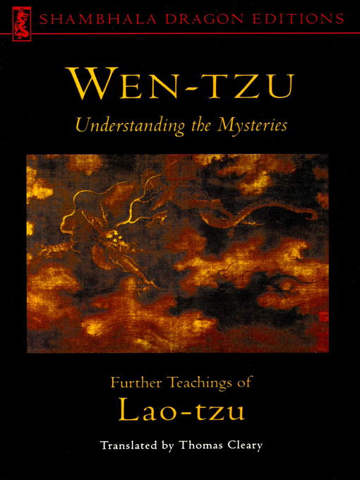 Title details for Wen-tzu by Lao Tzu - Wait list